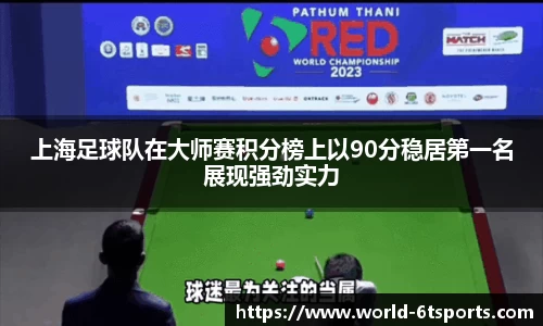 上海足球队在大师赛积分榜上以90分稳居第一名展现强劲实力